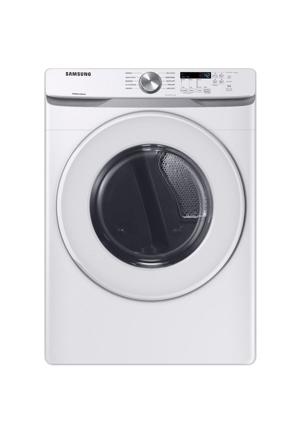 Samsung 7.5 cu. ft. 240Volt White Electric Dryer with Sensor Dryer
